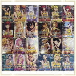 Anime DIY ACG 002 Kafka Rem Yuuki Asuna Miku Boy Games Toys Birthday Gifts Collectible Cards One Piece Dragon Ball Naruto