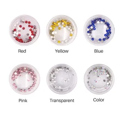 50Pcs/box Dental Crystal Tooth Rhinestones Teeth Gems Beauty Teeth Decoration Charms Jewelry Crystal Diamond Ornament