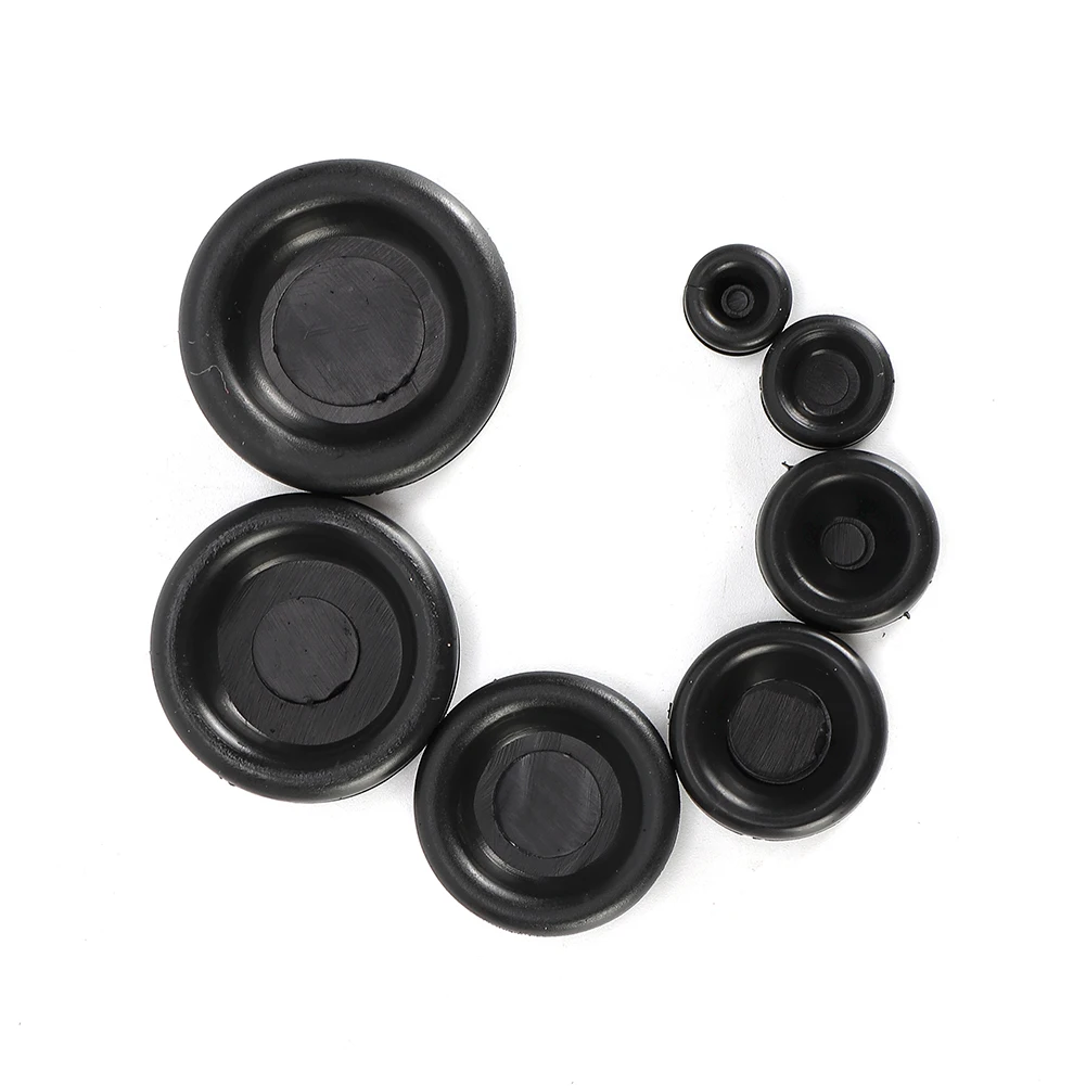 

Набор резиновых втулок для проводки (200 шт.) различных размеров для электроприборов, труб, клапанов, насосов и рамных конструкций