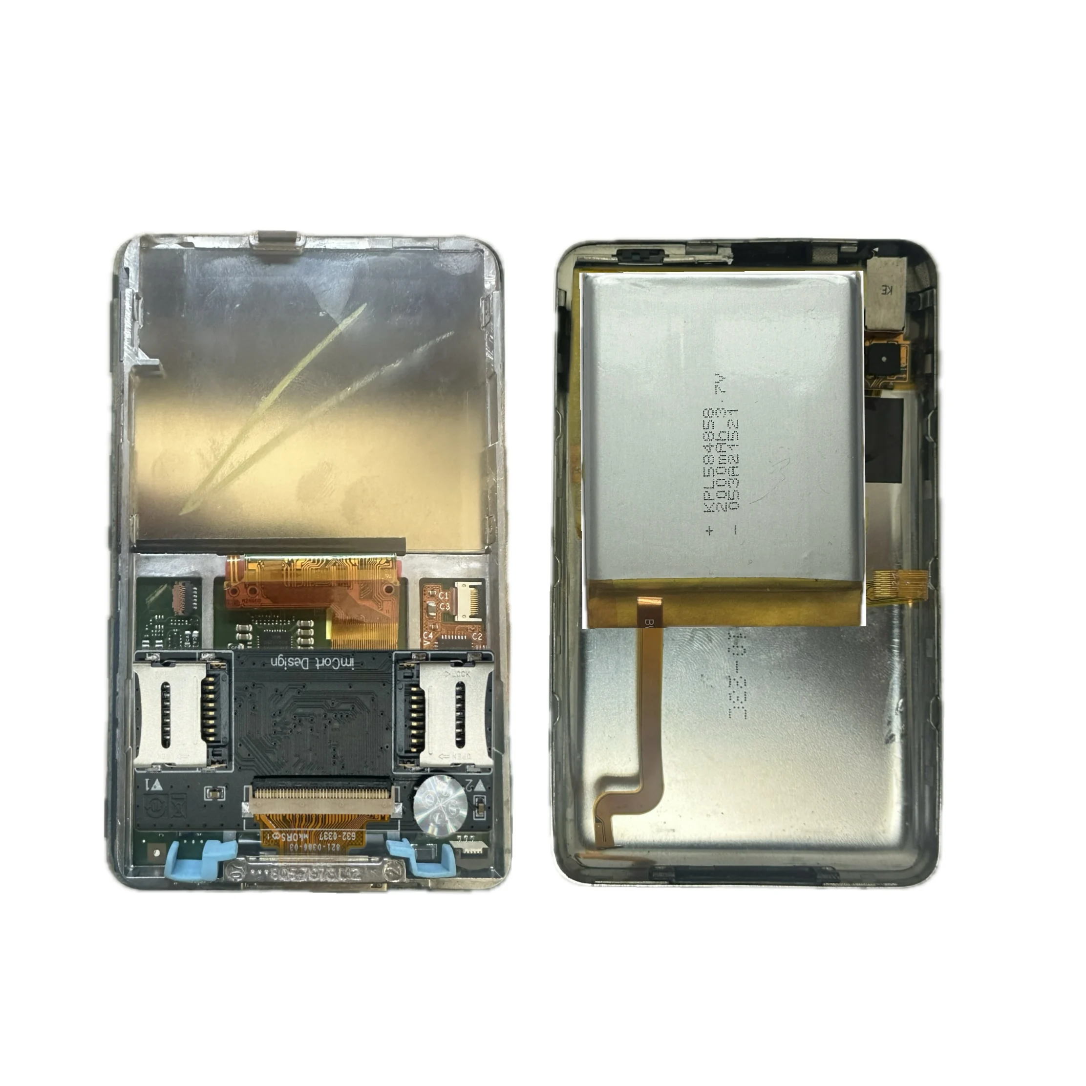 Нено, чтобы свидать! Для iPod Classic 5Gen 5.5Gen 6Gen 6.5Gen 7Gen M1634GAL 160 ГБ iFlash двойная карта адаптер Micro SD поддержка 64 ГБ-1 ТБ