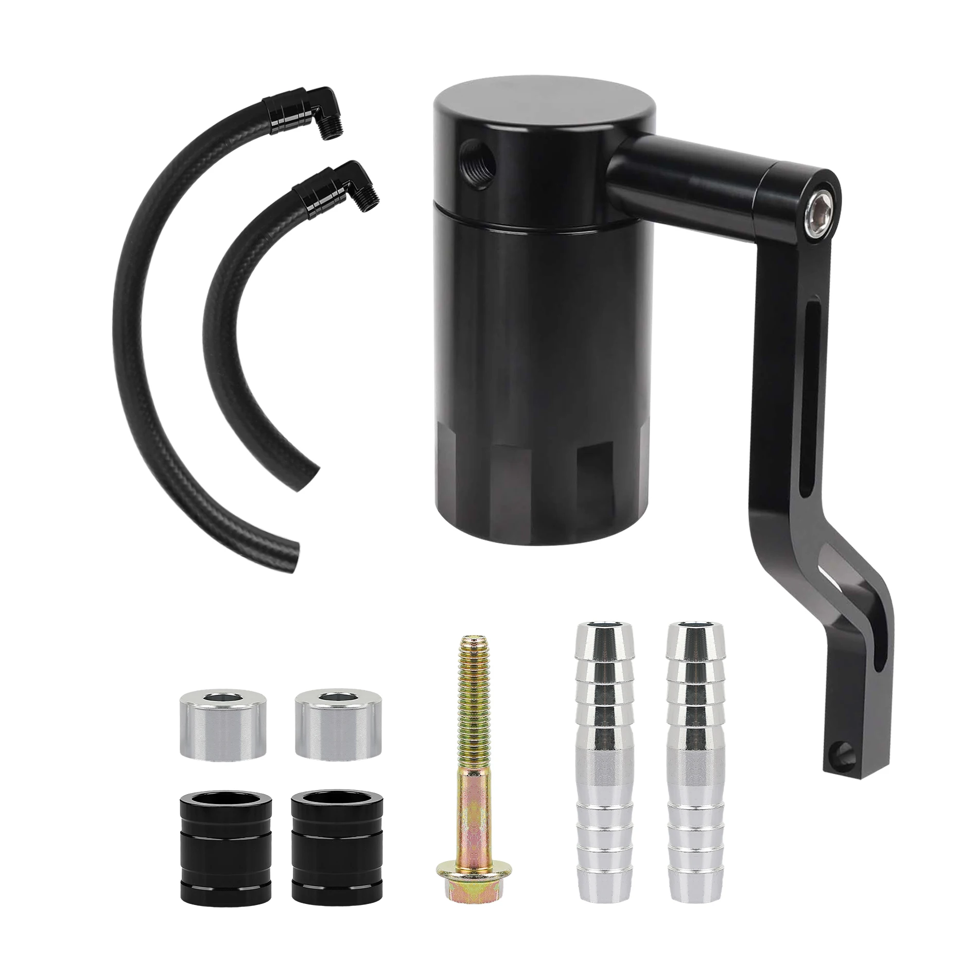 

Oil Catch Can Tank 5.7 HEMI Z-Bracket Billet Catch Can for 2011-2022 6.4L Dodge Charger Challenger Chrysler300 Air Oil Separator