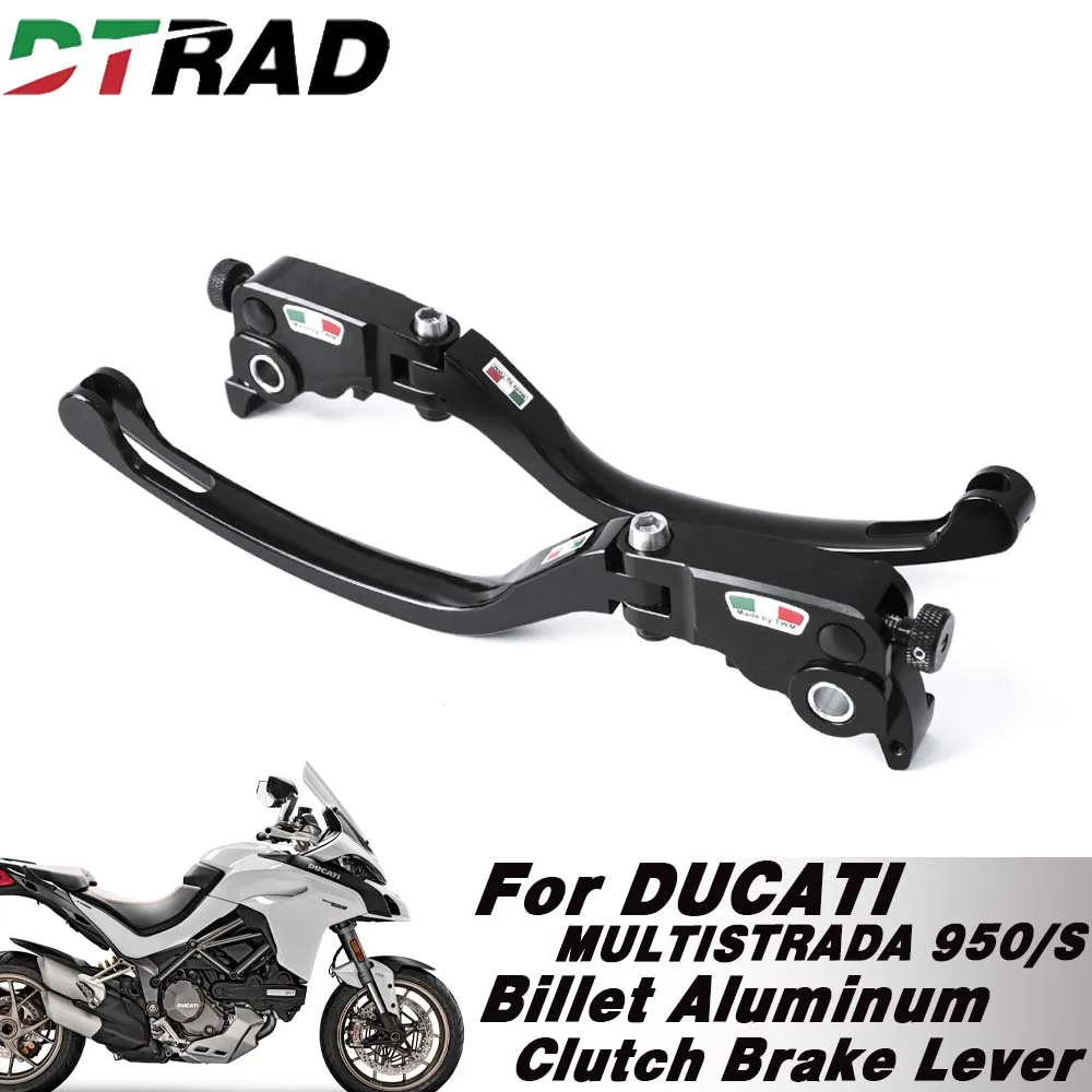 

DTRAD For DUCATI MULTISTRADA 1200/1260/S/GT 2010-2020 Adjustable Brake Clutch Racing Lever