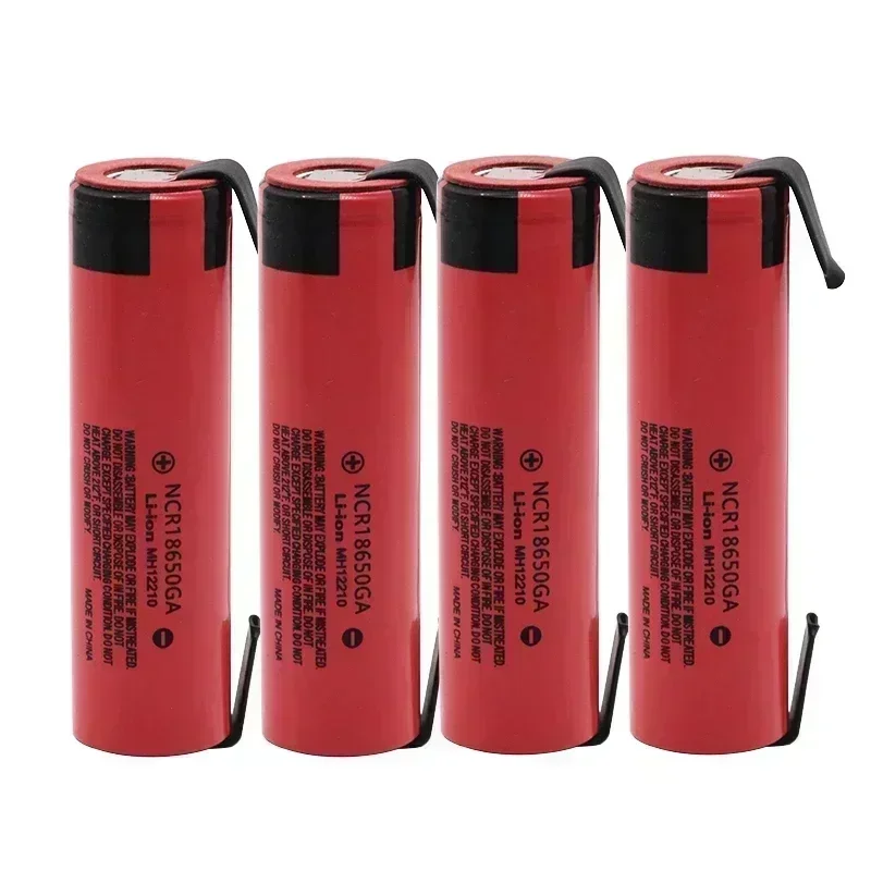 NCR18650 GA 20A discharge 3.7V 3500mAh 18650 toy flashlight battery and other lithium batteries