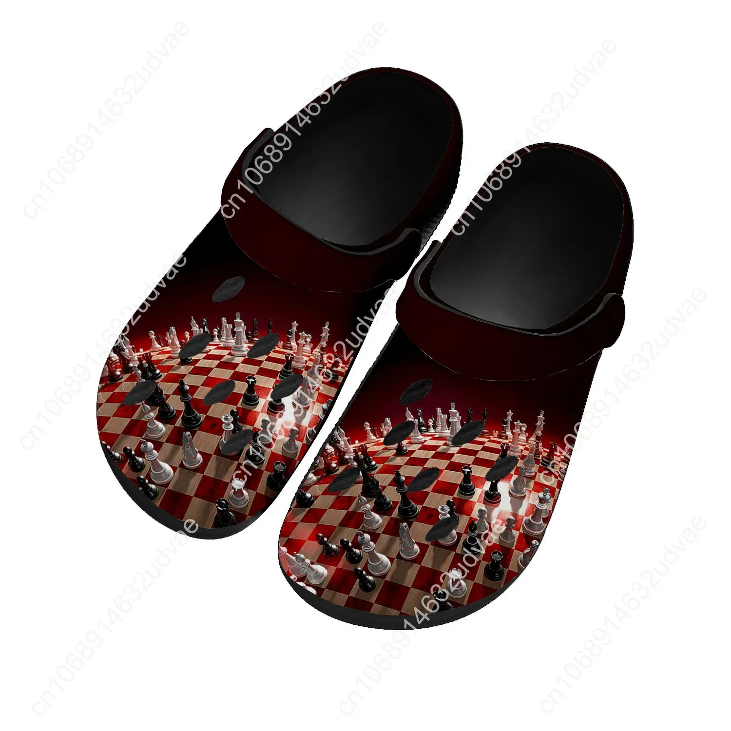 

Chess Sandals Women Teenager Home Fashion Water Shoe High Quality Garden Breathable Summer Comfort Beach Hole Slippers