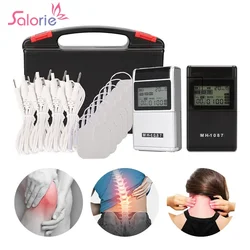 Electric Tens Unit Muscle Stimulator EMS Massage Therapy Device Meridian Physiotherapy TENS Low Frequency Pulse Body Massager