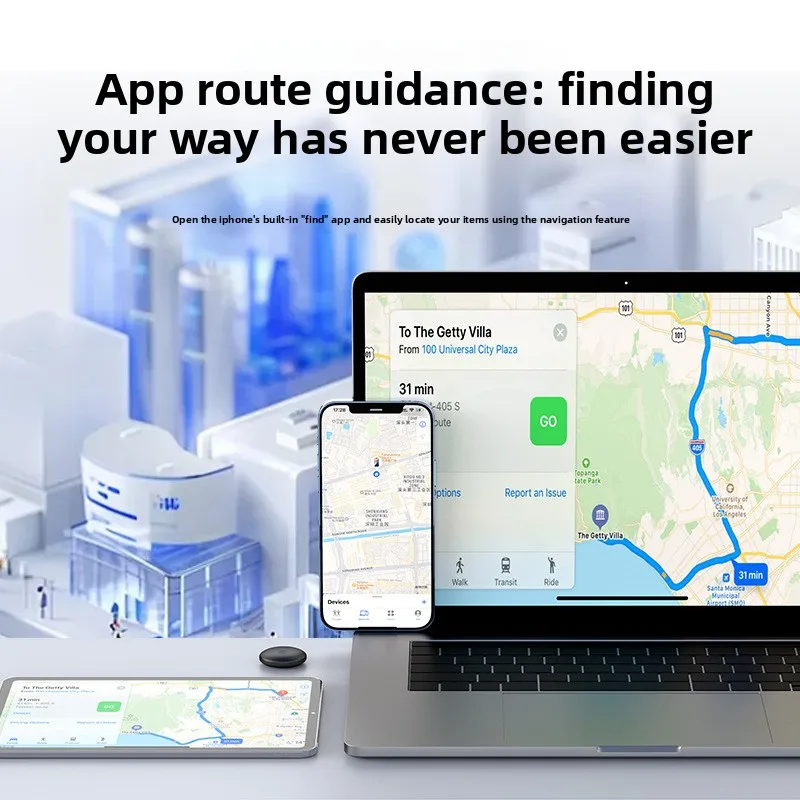 Trabalhar com Apple Bluetooth Smart Air Tag Tracker, Key Finder Find My (IOS) Localizadores de itens à prova d'água para bagagem