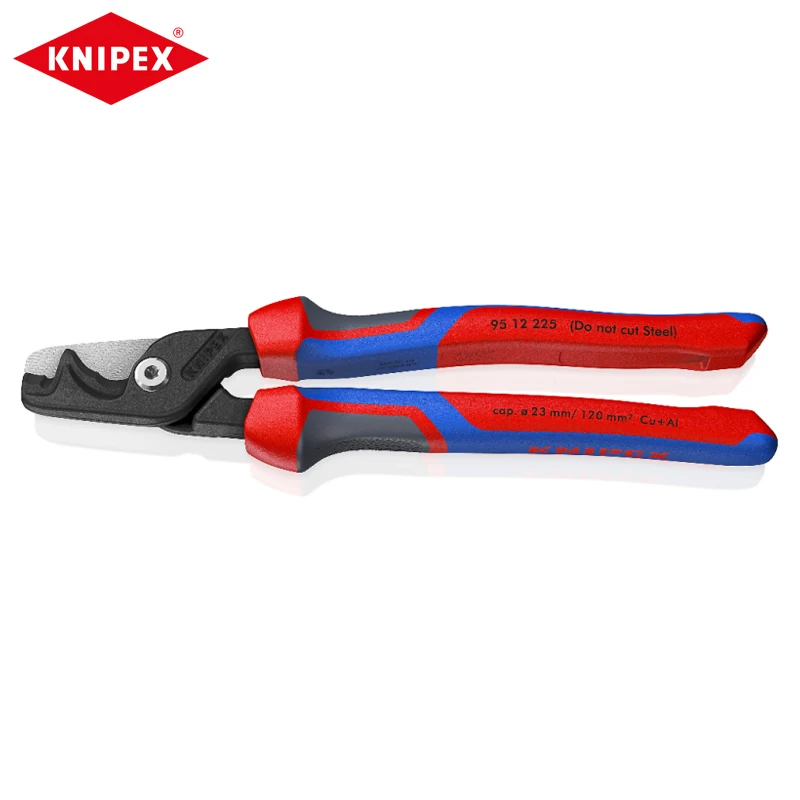 KNIPEX StepCut  XL 95 12 225 Cable Shears with Step Cut