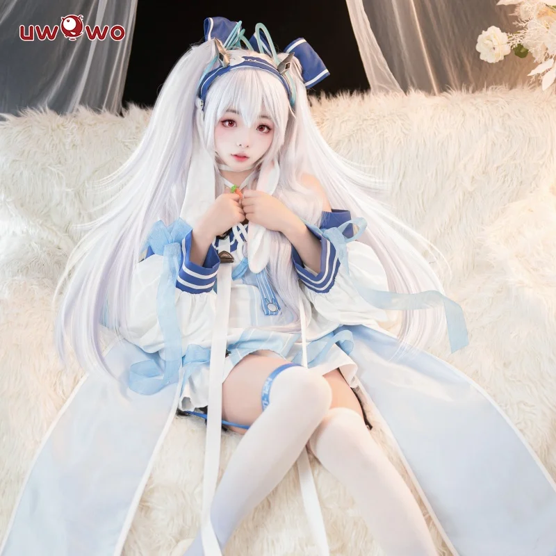 2025 Game AzuRr Lanee USS Laffey II Bunny Cosplay Costume Dress Female Party Clothing Uniform Outfits