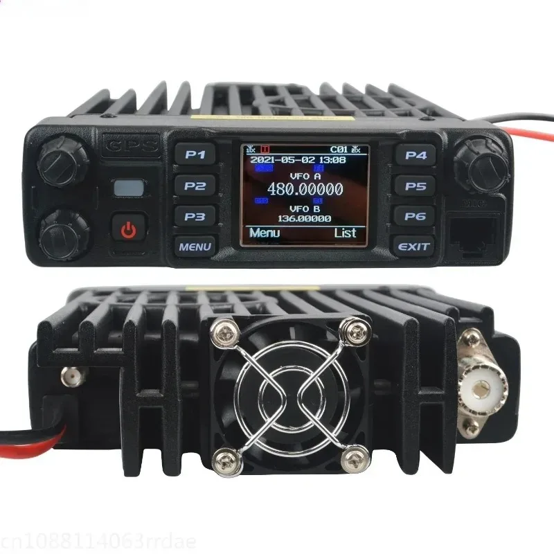 Anytone AT-D578UV Plus VHF UHF Air Band Receive GPS Bluetooth PTT Digital Repeater Function FM Mobile Radio AES256