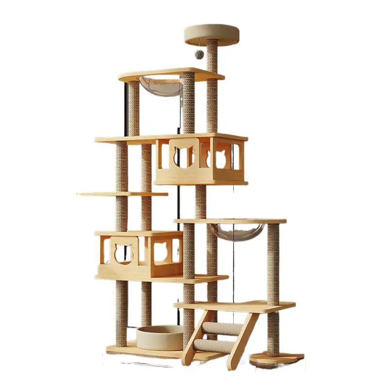 

Cat climbing frame oversized huge bold big cat new sisal cat claw column clearance shelf loose swing