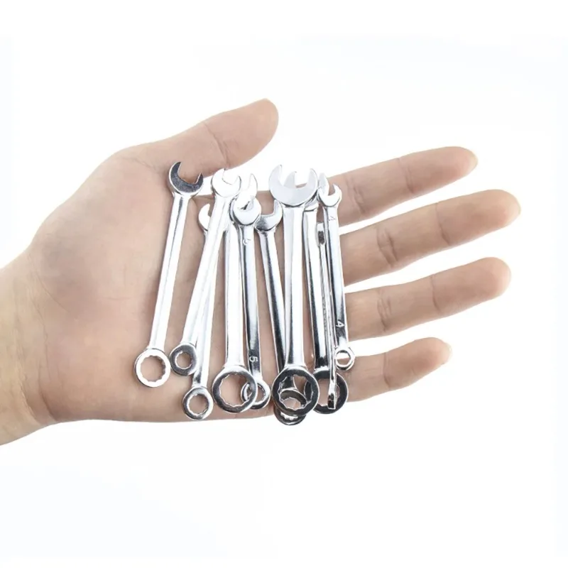 10 Mini Cờ Lê Đa Năng Bộ Dụng Cụ Cầm Tay Khóa Cờ Lê Chống Cháy Nổ Túi Anh/Hệ Mét Loại Cờ Lê