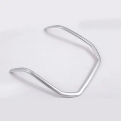 Car Steering Wheel Strip Cover Trim Stickers for Land Rover Range Rover Evoque 2012-2017 ABS Chrome Car Styling Interior