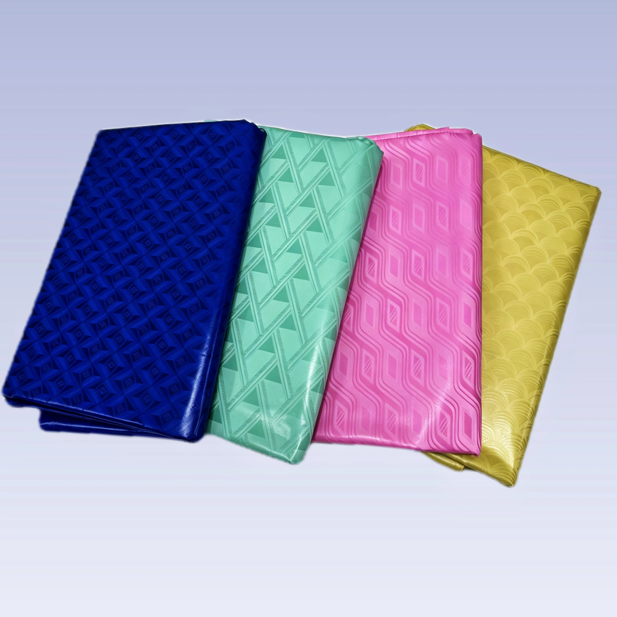 

African Bazin Riche Shadda Jacquard Fabric 2026 New Cotton Damask 160cm Width Guinea Brocade For Traditional Clothes