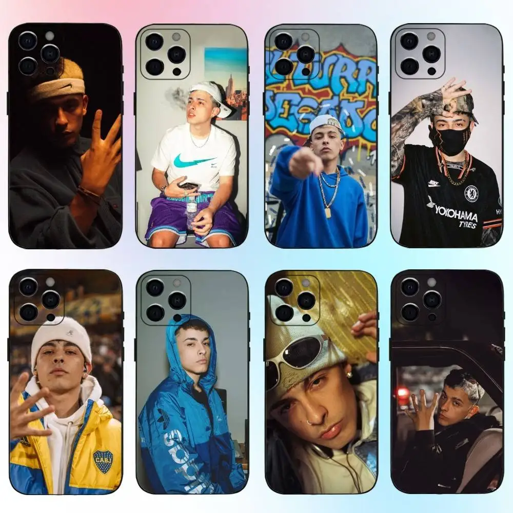 

Trueno Phone Case For iPhone17,16,15,14,13,12,11 Plus,Pro Max Soft Black Cover