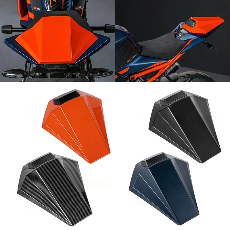 

Motorcycle Passenger Pillion Rear Seat Cover Solo Tail Fairing Cowl For RC125 RC200 RC390 2022 2023 2024 Motorcycles Accessories