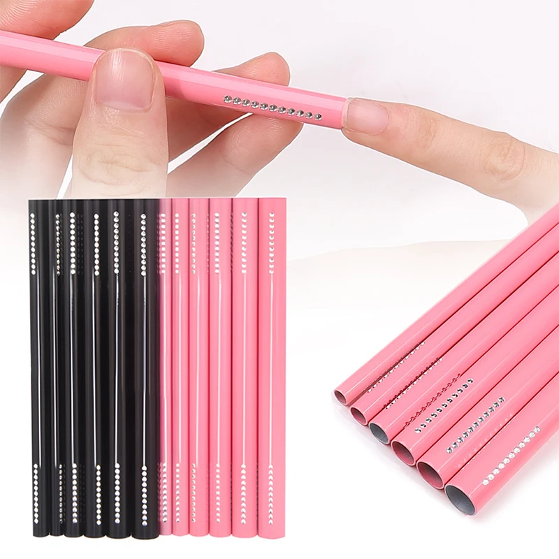 6Pcs/Set Acrylic C Curve Shaping Sesign Curving Sticks French Rod Nail Art Manicure Tools