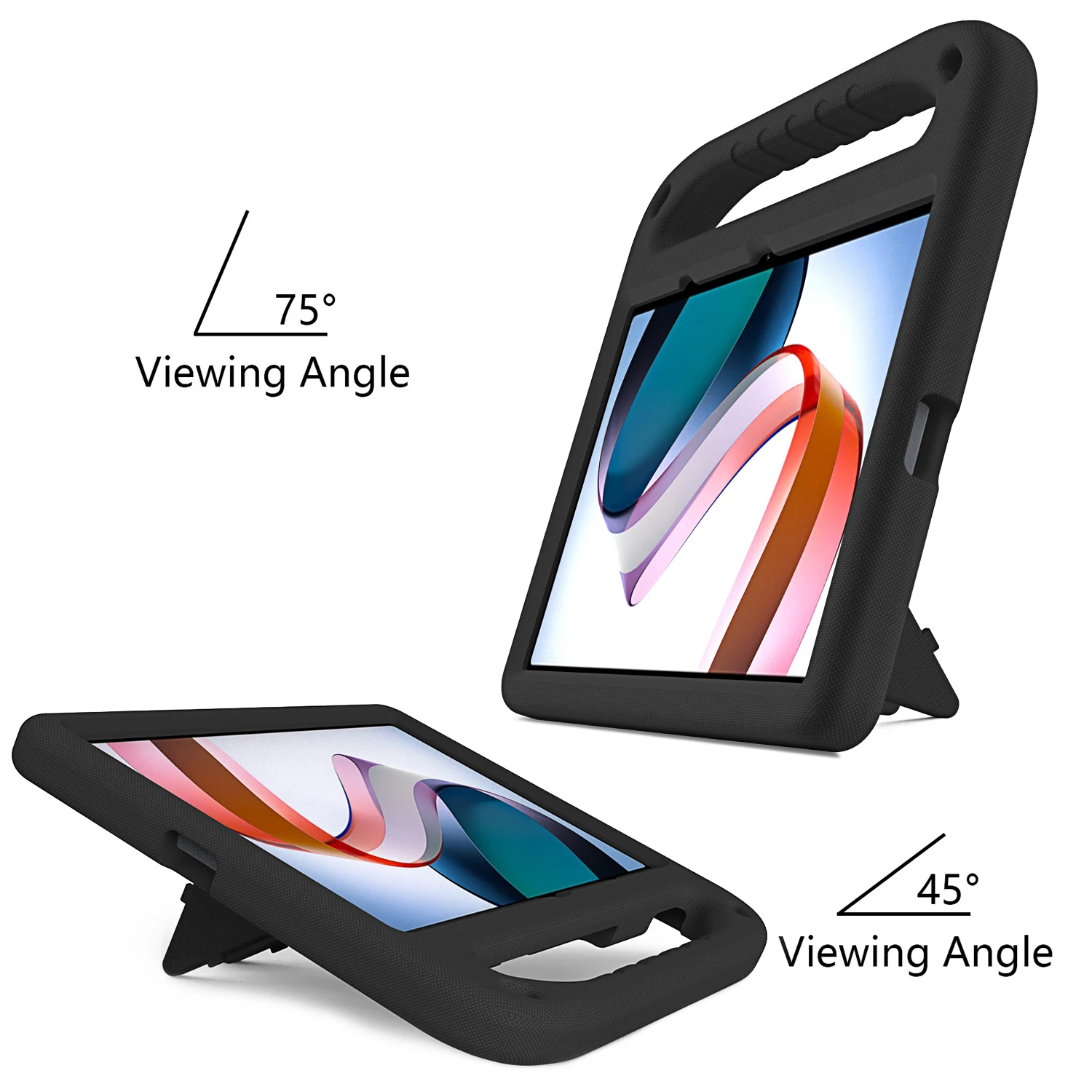 حافظة لهاتف شاومي Redmi Pad 2022 10.61 "خفيفة الوزن مقاومة للصدمات حامل مقبض للأطفال غطاء آمن لهاتف redmi pad 10.61 بوصة #2