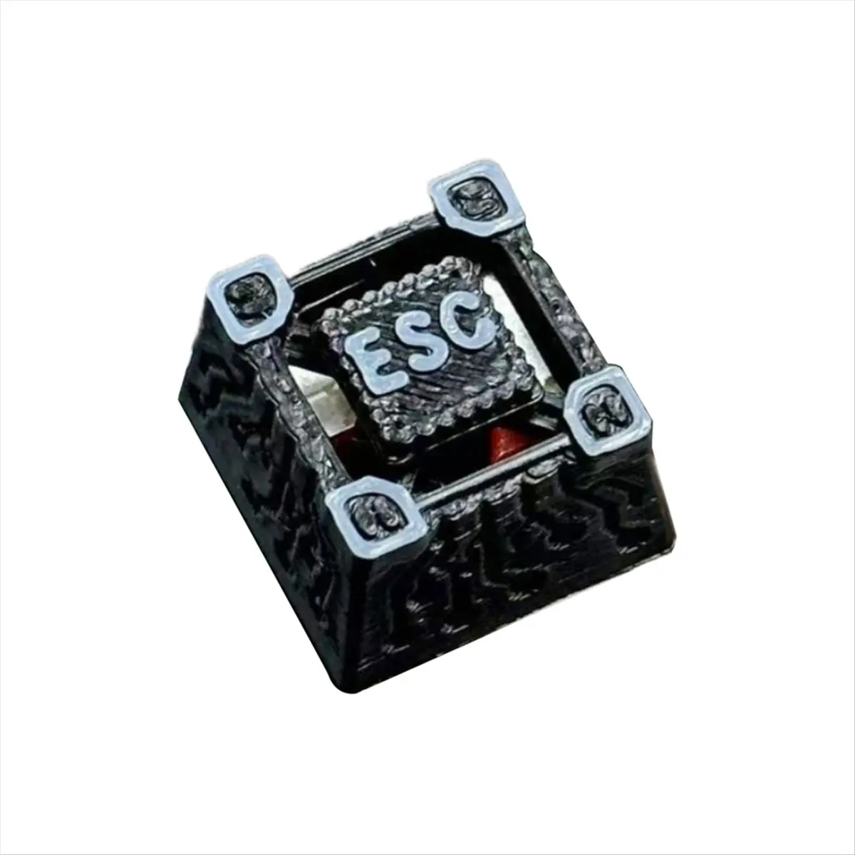 ABGZ 1PC Novelty and Personalized Keycaps Light-Weight Game Mechanical Keyboard ESC Backlight Keycaps