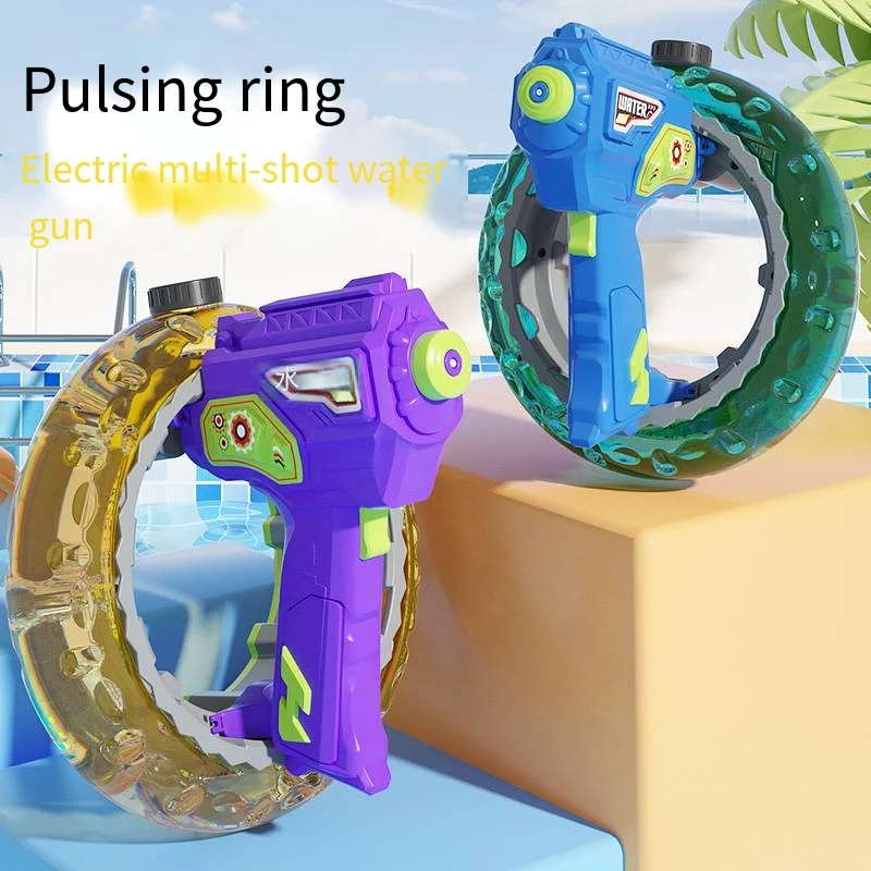 

Electric Automatic Water Storage Gun Toys Portable Children Summer Beach Outdoor Fight Fantasy Toys for Boys Kids Game