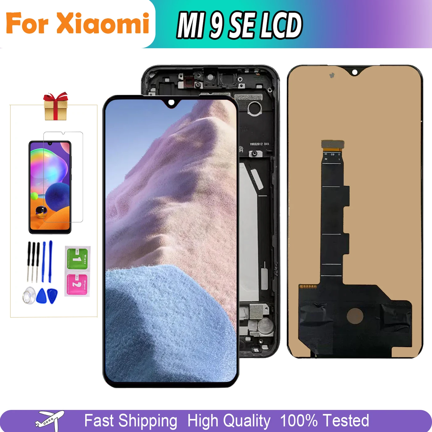 

LCD For Xiaomi Mi 9 SE Lcd Display Touch Screen Digitizer Assembly For Xiaomi Mi 9SE Mi9 SE M1903F2G Lcd 100% Tested Replacement