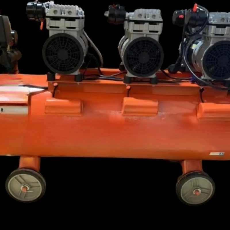 

Ultra-quiet oil-free air compressor