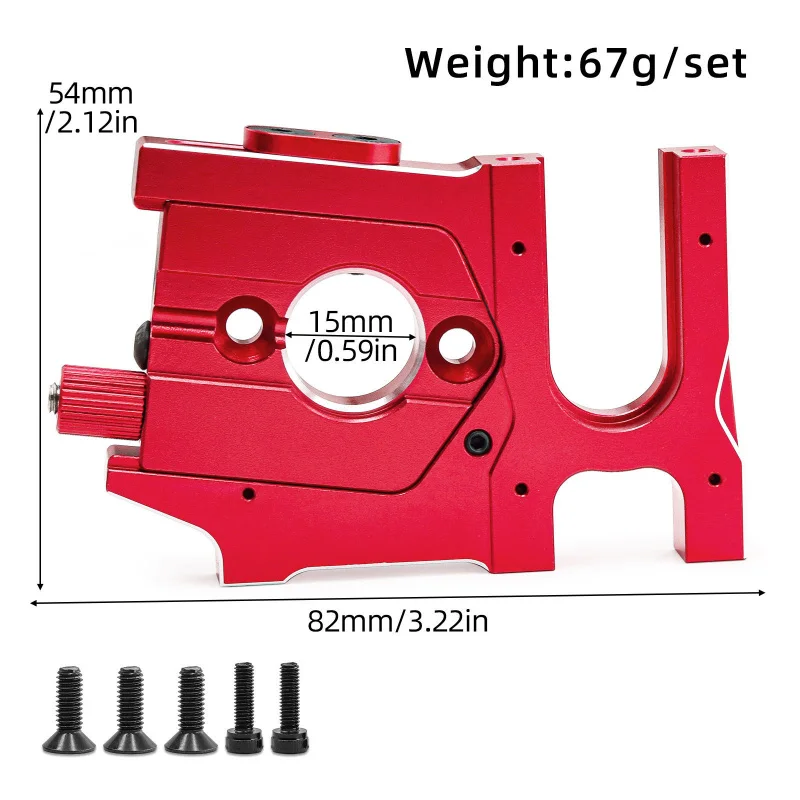 ARRMA 1/8 6sTyphoon Mohave Wandering Katun Cross-Border Dual-Slider Quick-Release Motor Mount-W103