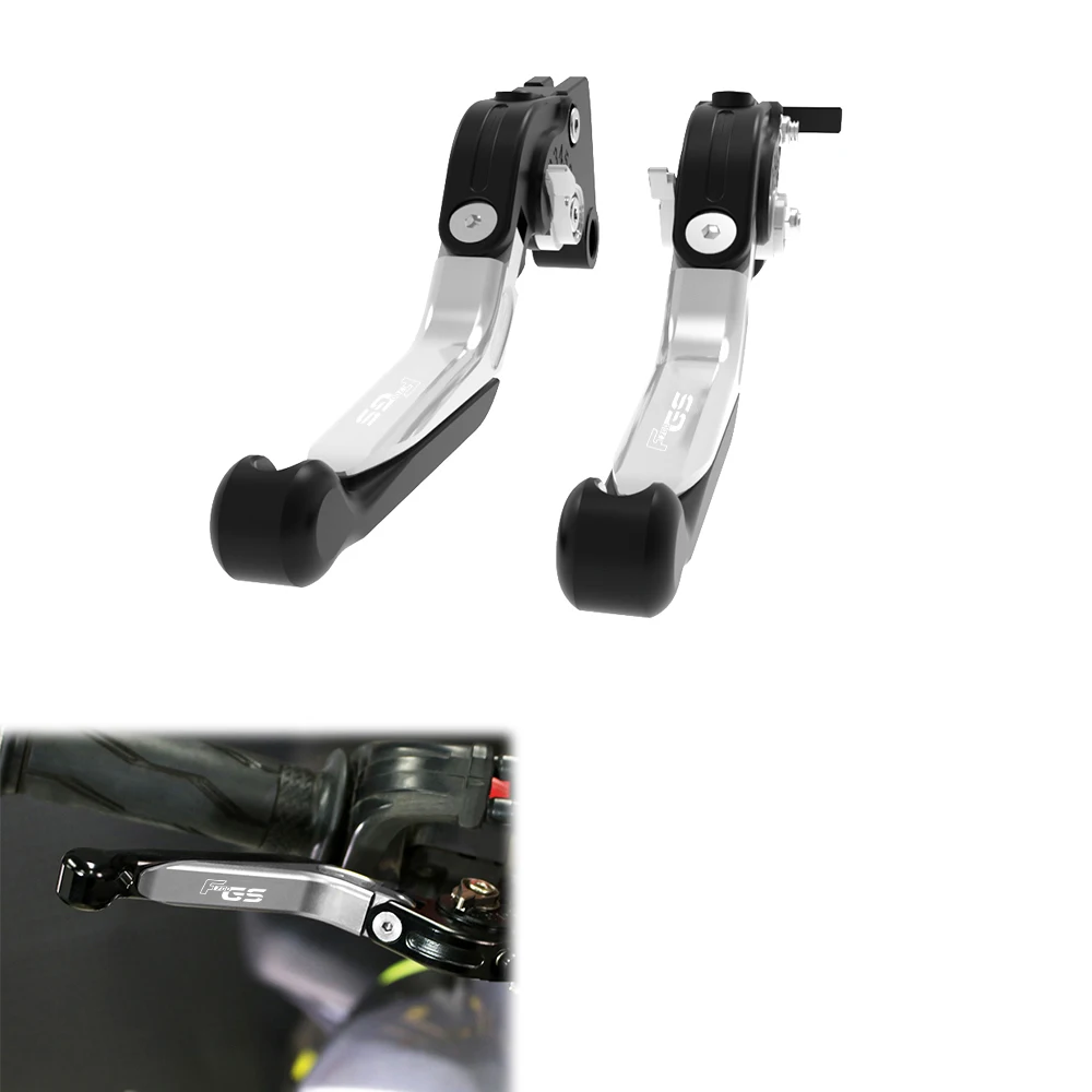 

Motorcycle CNC Brake Clutch Levers For BMW F650GS 2007 2008 2009 2010 2011 2012 F700GS 2011-2018 Adjustable Foldable Extendable