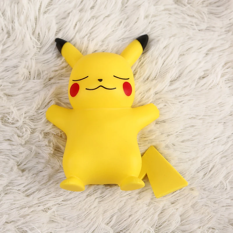 Pokemon Pikachu Night Light Glowing Children Toy Pokemon Pikachu Cute Bedside Lamp Children\'s Birthday Christmas Present