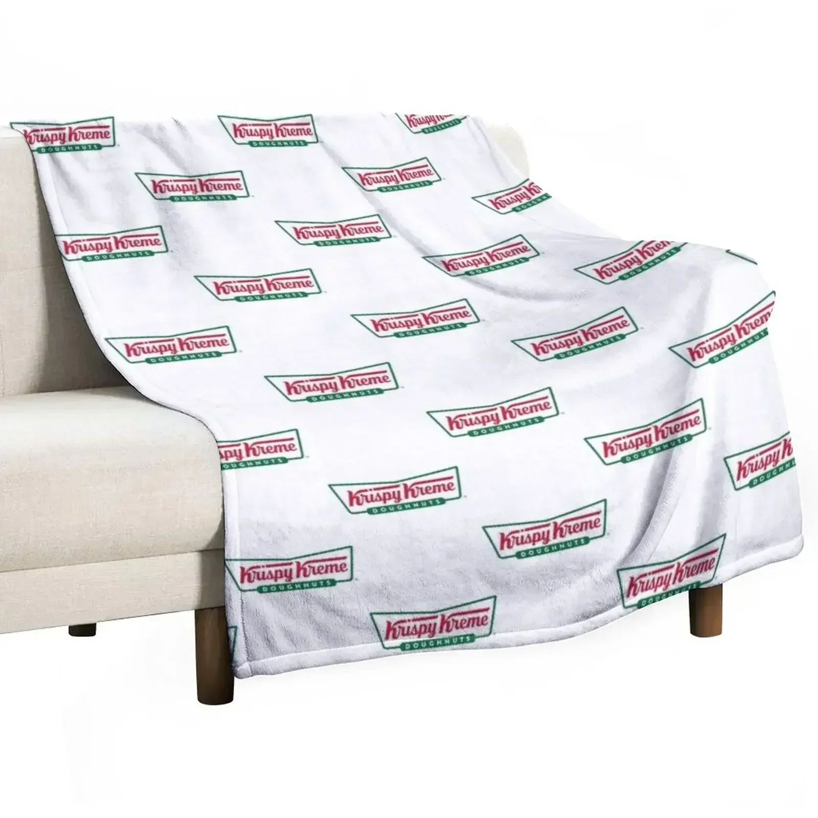 Krispy Kreme Throw Blanket Thins bed plaid Blankets