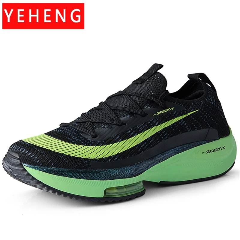 

Men Athletics Sneakers Air Cushion Running Shoes Mesh Platform Cushioning Shoes Trainer Race Marathon Outdoor Sports Men Shoes