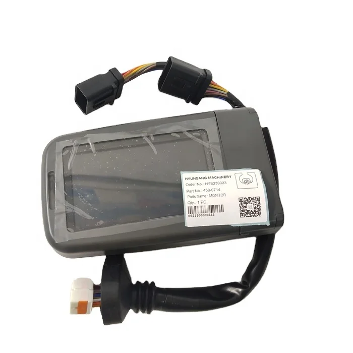 Excavator Monitor Display Panel 450-0714 4500714 For E311D E312D E320D