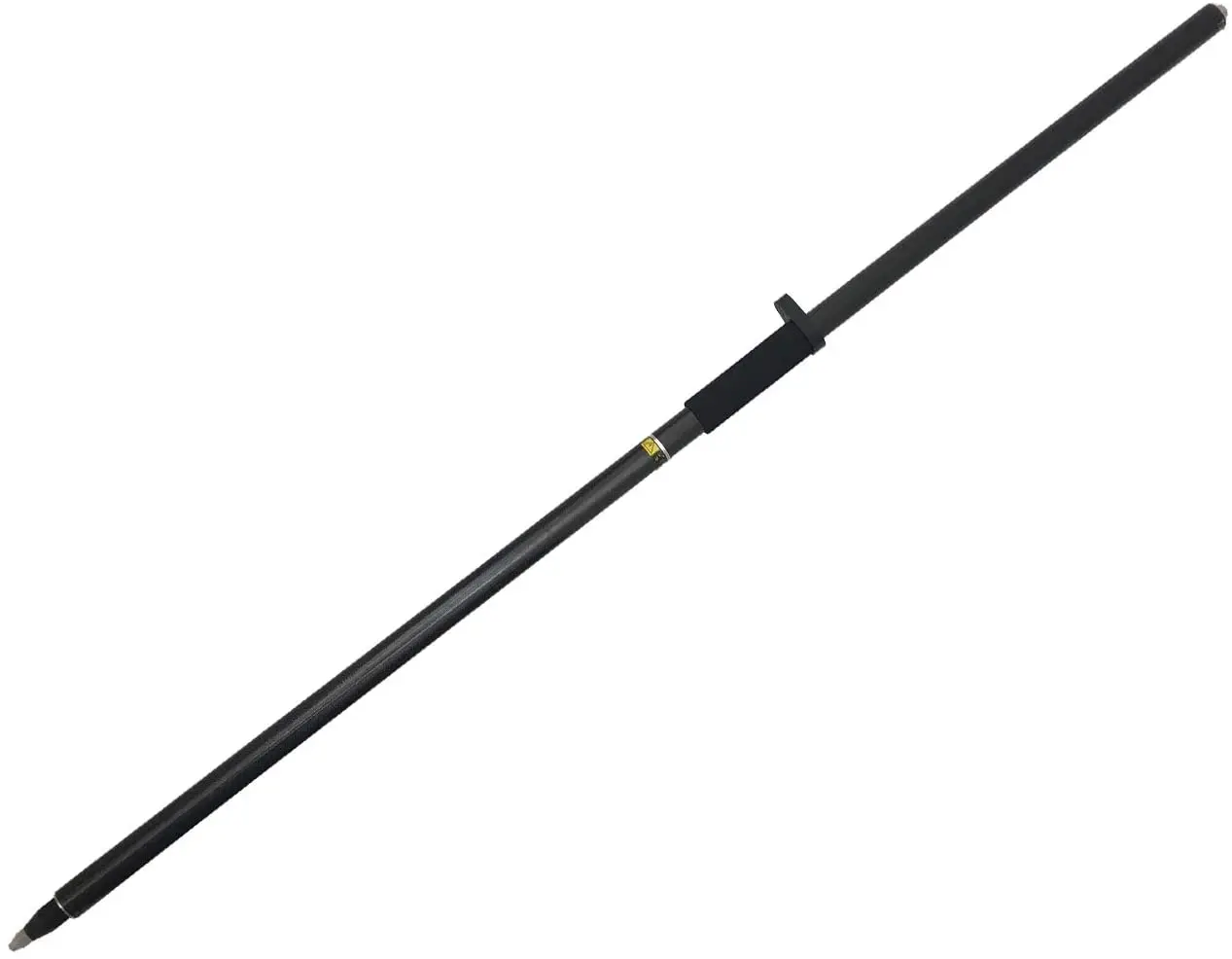 Telescopic Carbon Fiber GPS Pole Rover Rod 2M 2 Section Two-Piece for Land Surveying GPS GNSS Accessory Instruments 2024