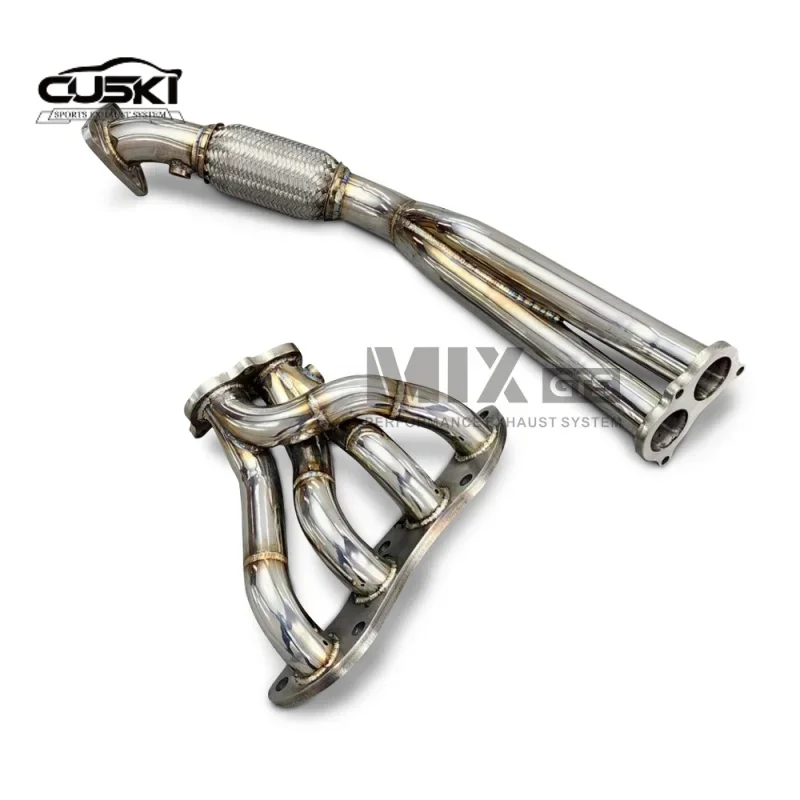 High Flow Exhaust manifold Applicable to Honda 2003-2007 GD3 Fit 1.5 Bahso quality Stainless Steel Car Exhaust Modification