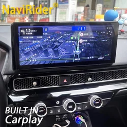 12.3inch Android 13 Qled Radio Screen For Honda Accord 2023 Civic Car Multimedia Video Player GPS Carplay Auto Stereo Head Unit