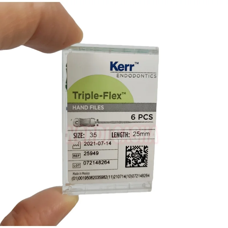 

3 Box/Lot Dental Kerr Triple-Flex Hand Files Use Dental Stainless Steel Root Cannal Endo Files Endodontic Instrument