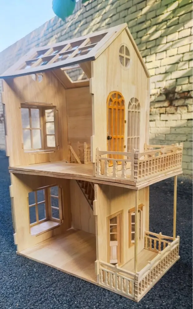 KidKraft Casa delle Bambole in Legno Castello Candito con Accessori e