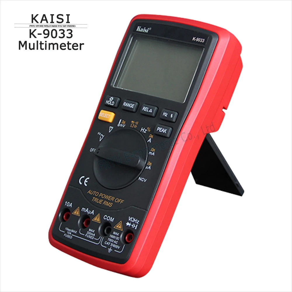 Kaisi High Precision Digital Multimeter Automatic Measuring Range 20000 Count Capacitance Table For Phone Repair Measurement