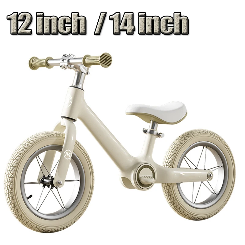 Kids Balance Bike Nylon 3-6 Years Old Two Wheel Scooter Pedal-less Walker Bike Balance Bike Kids Bicycle For Kids Balance Car