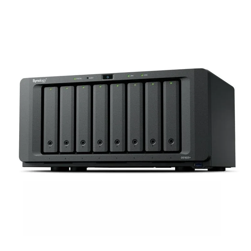 

DS1825 + 8-bit nas storage, with 3 HAT3300 6TB original hard disk sets