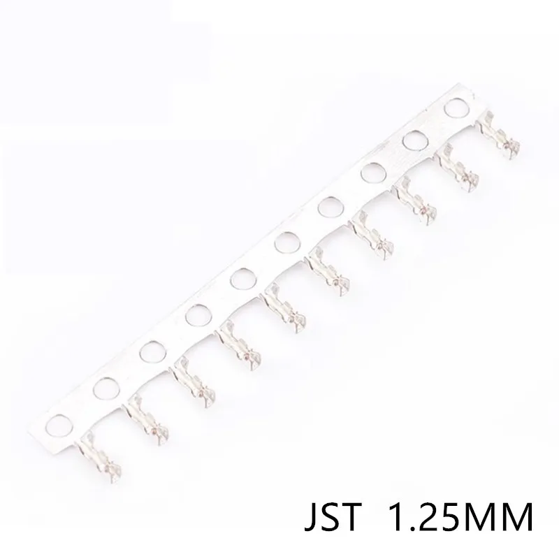 100pcs/lot 1.25 mm Pitch JST Connector Crimp Terminal Contact Pin for 1.25 mm Pitch Connector Housing