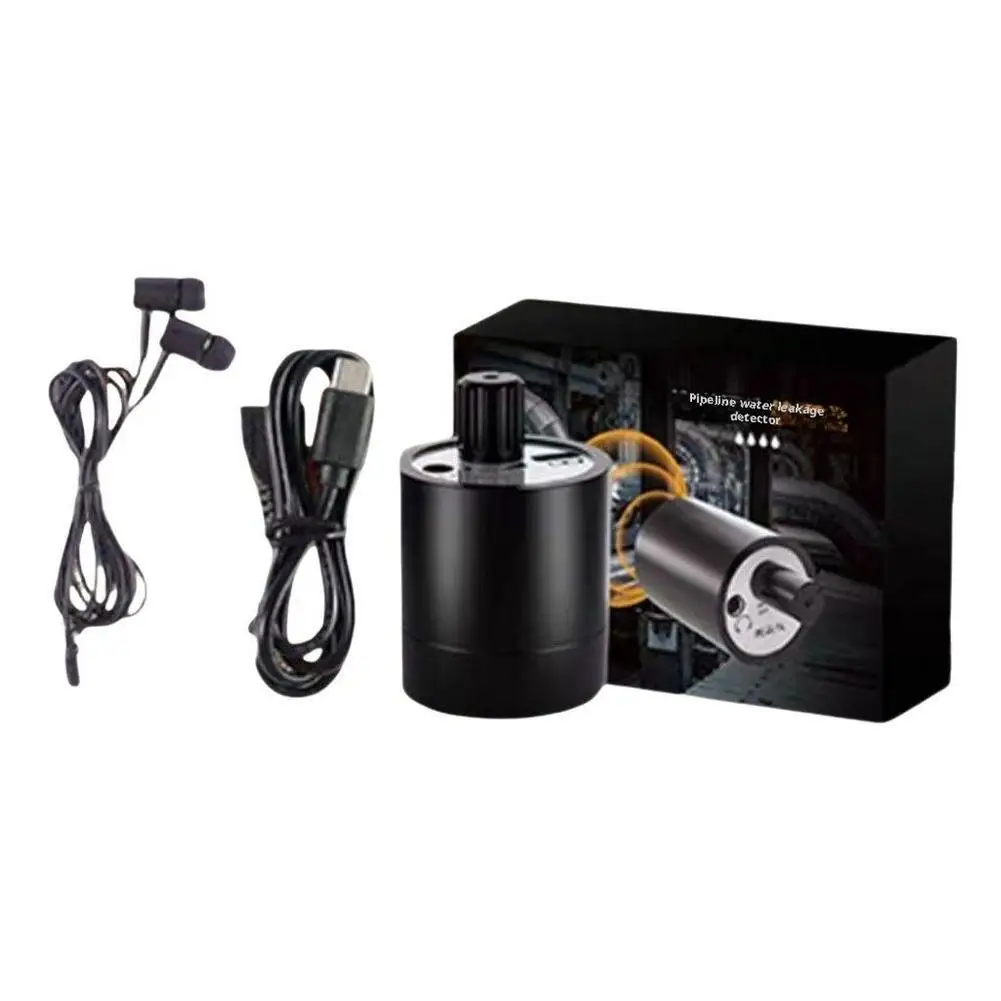 Water Leak With High Sensitive Soft White Headphone Cable Multi-functional Sound For Pipe Leak Sound Detection