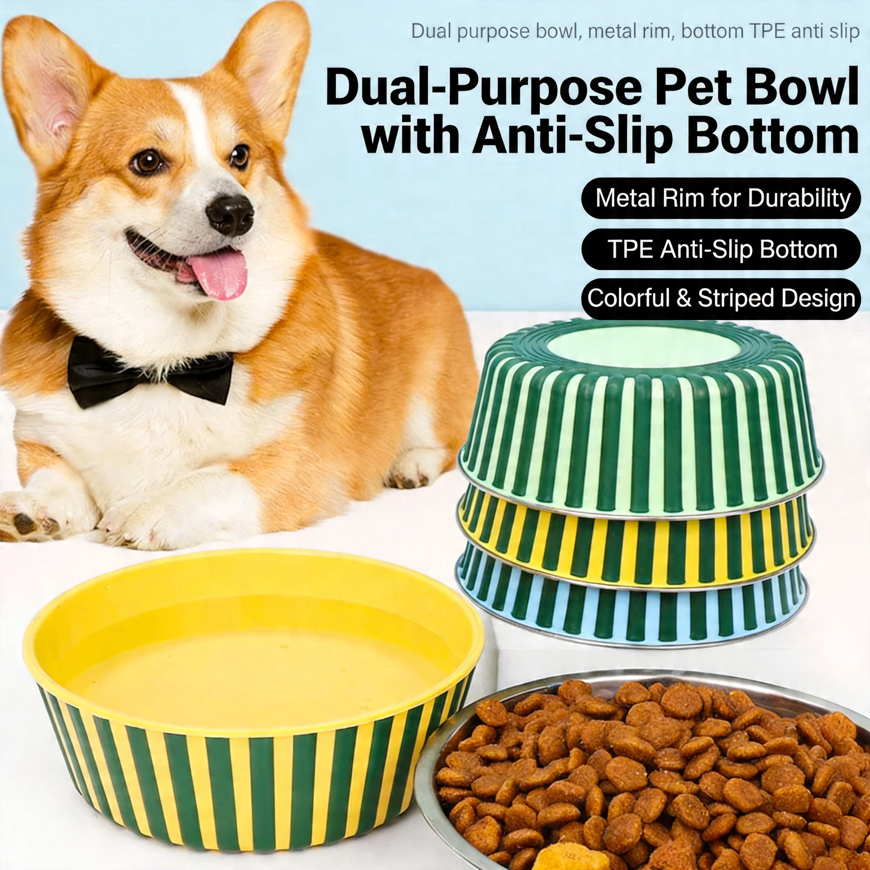 

Movable Lifting Pet Hanging Food Bowl Pumpkin Shaped Stainless Steel Water Bowl for Rabbit Hamster Bird Cat Pet Feeding Supplies