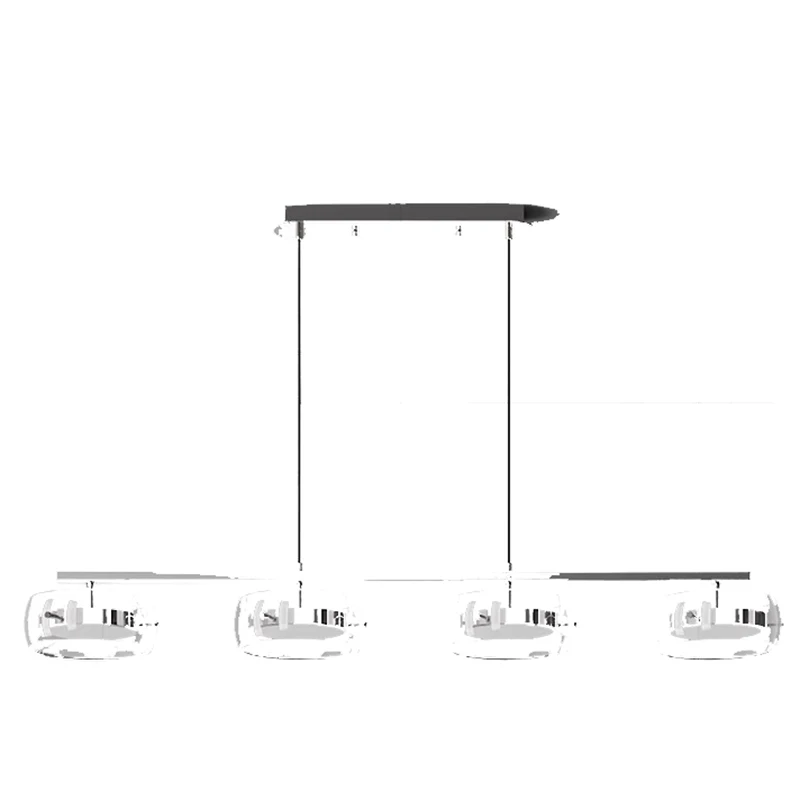 Moderne woondecoratie ring led-verlichting hanglamp lampen voor woonkamer Kroonluchters voor eetkamer hanglamp binnenverlichting - afbeelding 2