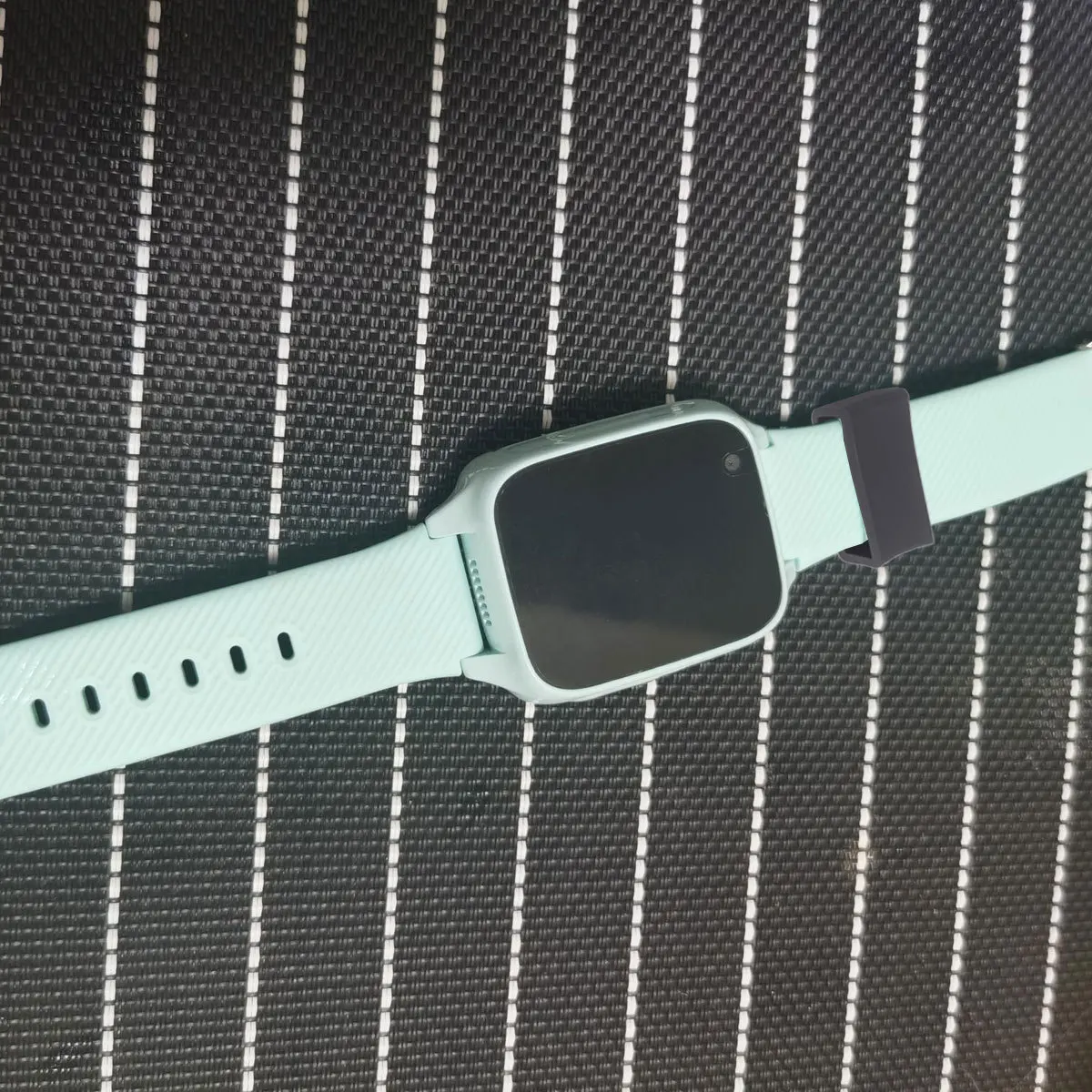 2Pcs 22Mm Bands Holder for Watches Premium Silicone Watch Strap Loop Secure Fit Comfortable Wristband Ring Black