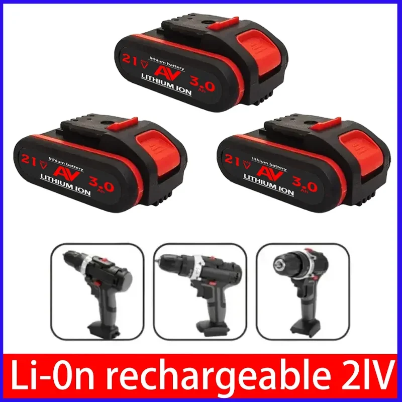 21V 3000mAh Rechargeable Lithium Ion Battery For Worx 21V 36VF 48VF 88VF Cordless Screwdriver Power drills Replacement Batter