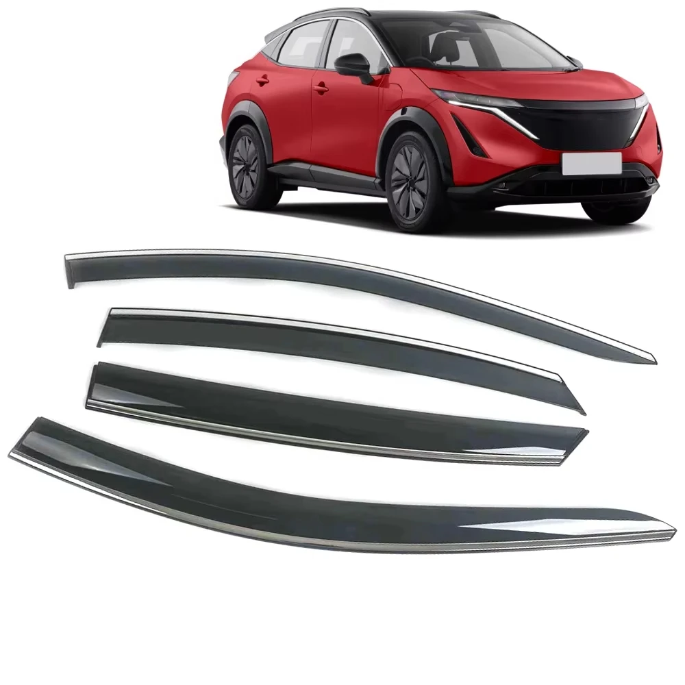 

Car Window Visor Wind Deflectors Rain Guards Door Visor Vent Shades Exterior Accessories for Nissan Ariya (FE0) 2022 2023 2024