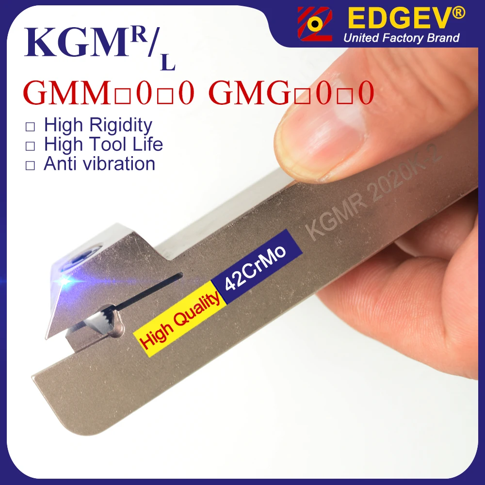 

KGMR1616 KGMR2020 KGMR2525 1,5 2 3 4 5 8 KGMR Инструмент для наружной обработки канавок GMG GMM2020 GMM3020 Держатель токарного станка с ЧПУ