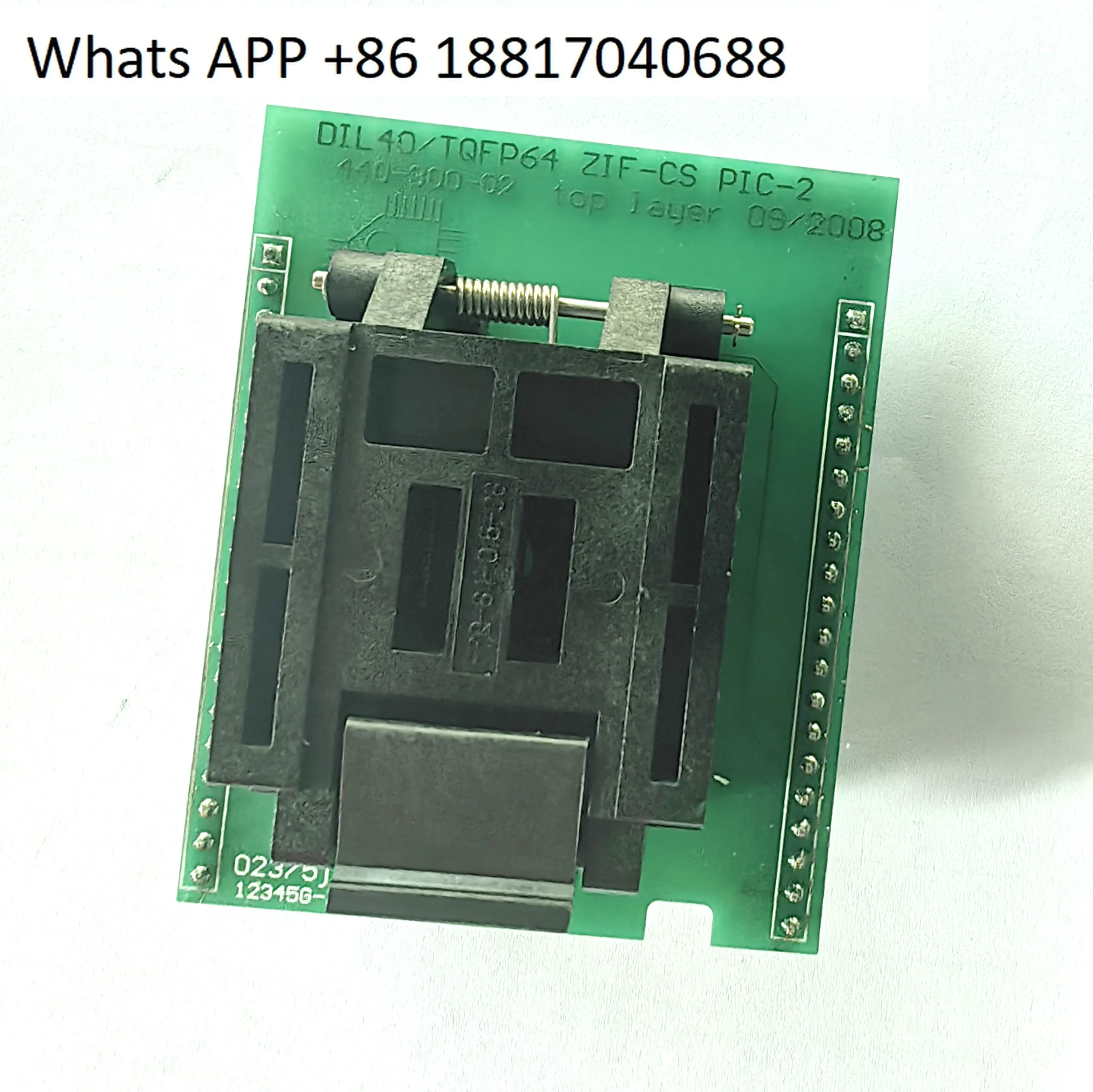 Специальное сиденье для программирования DIL40/TQFP64 ZIF-CS PIC-2 для программатора TQFP64