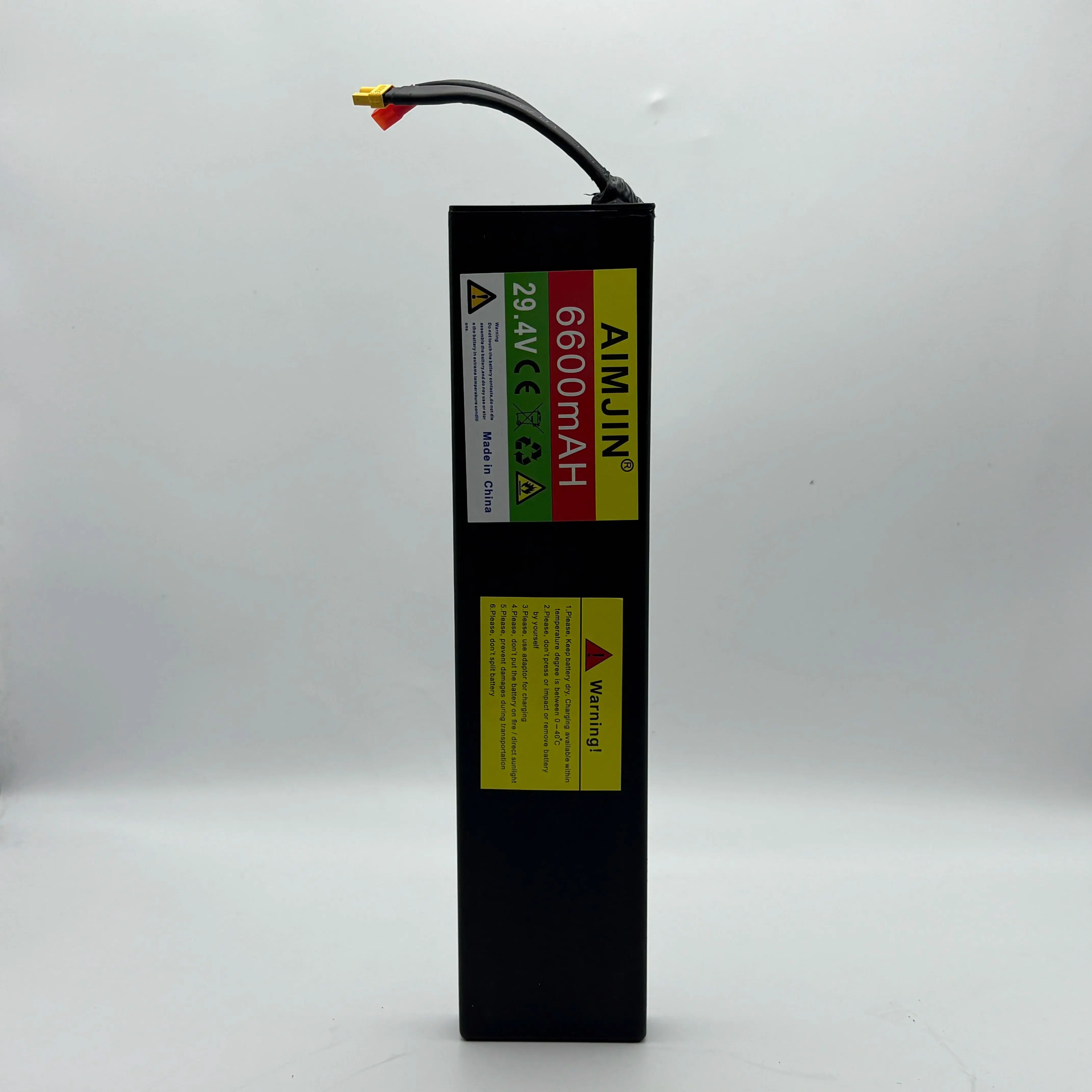 

7S2P 29.4V 6000mAh Li-ion Rechargeable Battery Pack with BMS For 25.2V Electric Scooter+Charger
