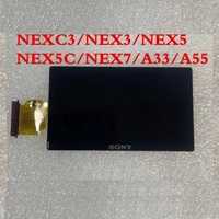 Gcell-New Original LCD Display Screen  Repair Parts For SONY NEXC3 NEX3 NEX5 NEX5C NEX7 A33 A55 With Backlight 1PCS
